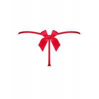 Стринги Obsessive Giftella thong red S/M