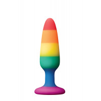 Анальная пробка NS Novelties COLOURS PRIDE EDITION PLEASURE PLUG SMAL