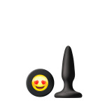 Анальная пробка NS Novelties MOJIS ILY BLACK