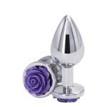 Анальная пробка NS Novelties REAR ASSETS ROSE MEDIUM PURPLE