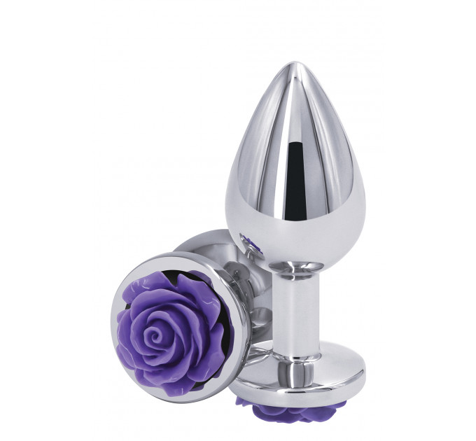 Анальная пробка NS Novelties REAR ASSETS ROSE MEDIUM PURPLE