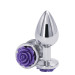 Анальная пробка NS Novelties REAR ASSETS ROSE MEDIUM PURPLE