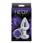 Анальная пробка NS Novelties REAR ASSETS ROSE MEDIUM PURPLE