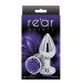Анальная пробка NS Novelties REAR ASSETS ROSE MEDIUM PURPLE