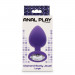 Анальная пробка с кристаллом Toy Joy Diamond Booty Jewel, фиолетовый, Large