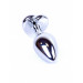 Анальная пробка S с фиолетовым камнем Jewellery