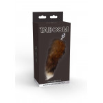 Анальный хвост с металлической пробкой Foxtail Buttplug TABOOM
