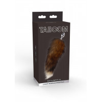 Анальный хвост с металлической пробкой Foxtail Buttplug TABOOM Анальный хвост с металлической пробкой Foxtail Buttplug TABOOM
