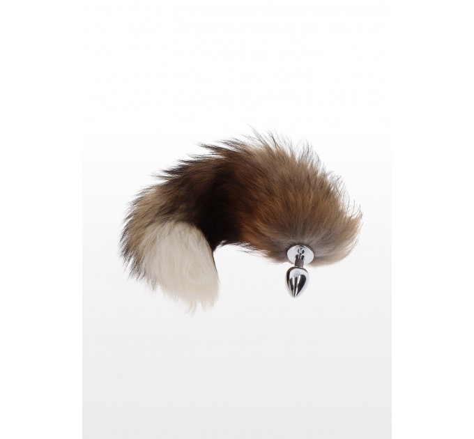 Анальный хвост с металлической пробкой Foxtail Buttplug TABOOM
