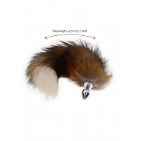 Анальний хвіст із металевою пробкою Foxtail Buttplug TABOOM