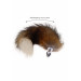Анальный хвост с металлической пробкой Foxtail Buttplug TABOOM