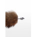 Анальный хвост с металлической пробкой Foxtail Buttplug TABOOM