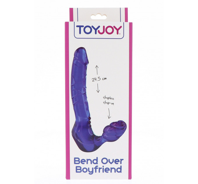 Безремневой страпон Toy Joy Bend Over Boyfriend Bend Over Boyfriend