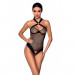 Боди с халтером и графическим узором Amanda Body black S/M-Passion