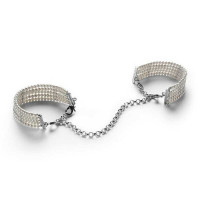 Браслеты-наручники PLASIR Nacre белый жемчуг Bijoux Indiscrets