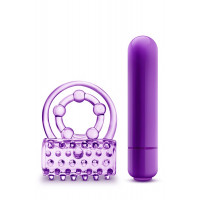 Эрекционное виброкольцо Blush PLAY WITH ME фиолетовое Эрекционное виброкольцо Blush PLAY WITH ME фиолетовое