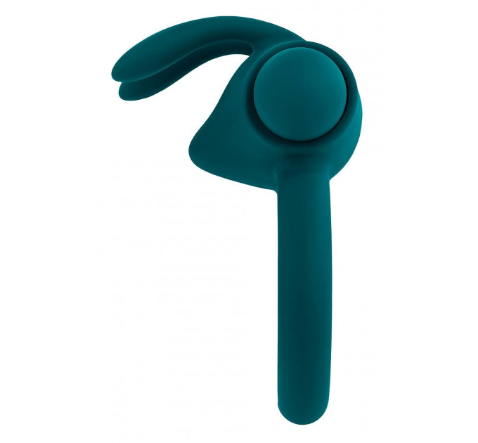 Ерекційне кільце з віброкулею Evolved Playboy Bunny Buzzer, зелене