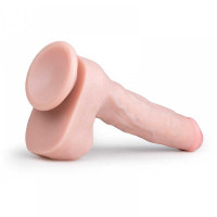 Фалоімітатор Easytoys Realistic Dildo Flash 29,5 см., тілесний