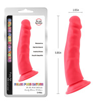 Фаллоимитатор на присоске Chisa Delux Pure Nature, красный