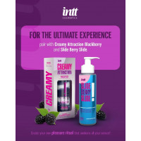Крем-гель для тела Intt Creamy Attraction Blackberry, для поцелуев, 100 мл