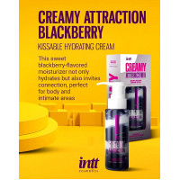 Крем-гель для тела Intt Creamy Attraction Blackberry, для поцелуев, 100 мл