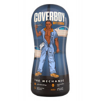 Мастурбатор-анус Blush Coverboy The Mechanic в колбе, коричневый, 18.5 см