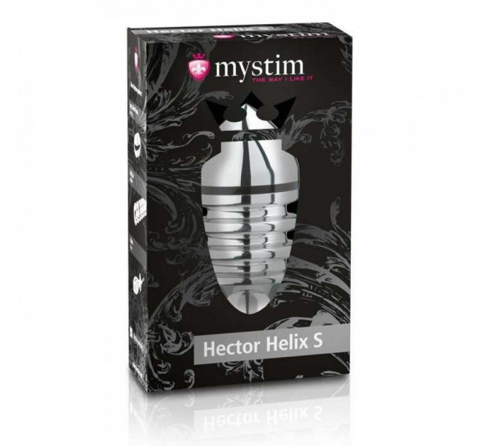 Металевий анальний затор Mystim Hector Helix S