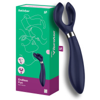 Многофункциональный вибратор Satisfyer Endless Fun Multi, синий