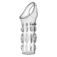 Насадка на пенис STUDDED SLEEVE RING CLEAR