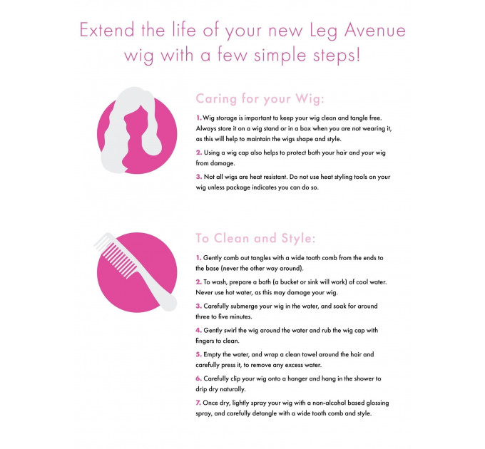 Перука ретро боб Leg Avenue 40.5 см