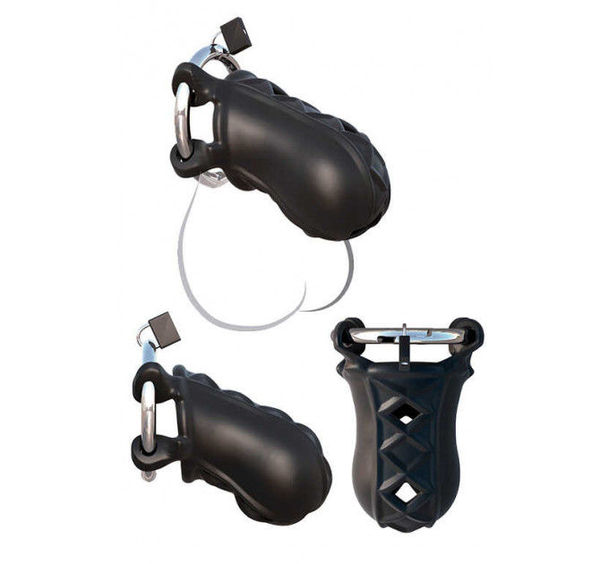 Пояс верности Fantasy C-ringz Silicone Penis Blocker Chastity Device With Adjustable C-ring