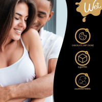 Съедобный лубрикант 4 в 1 WET Warming Desserts Baked Gooey Chocolate Chip Cookie 89 мл