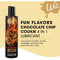 Съедобный лубрикант 4 в 1 WET Warming Desserts Baked Gooey Chocolate Chip Cookie 89 мл