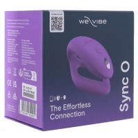 Смарт - Вибратор для пары WE-VIBE SYNC O LIGHT, фиолетовый