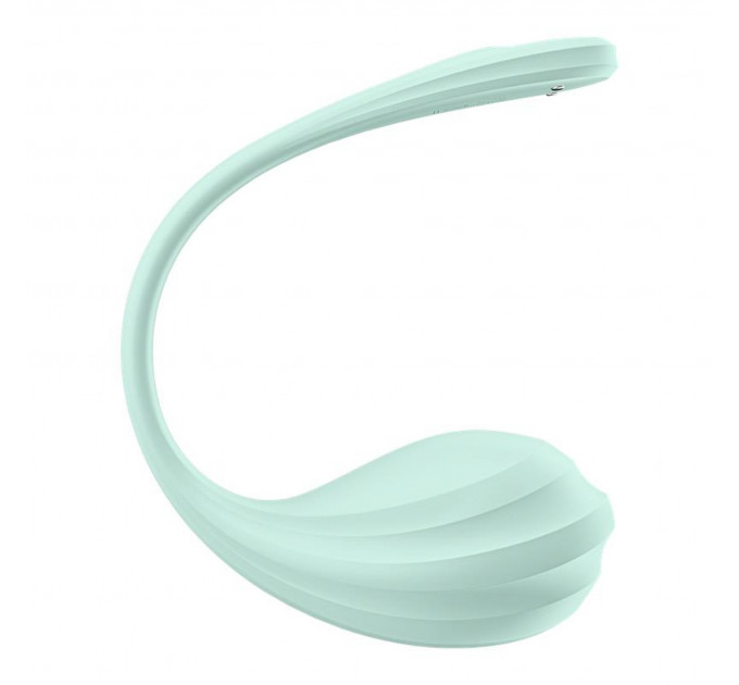 Смарт вібро-яйце Satisfyer Smooth Petal, м'ятний