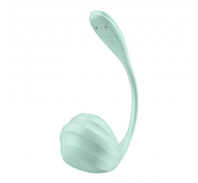 Смарт вібро-яйце Satisfyer Smooth Petal, м'ятний