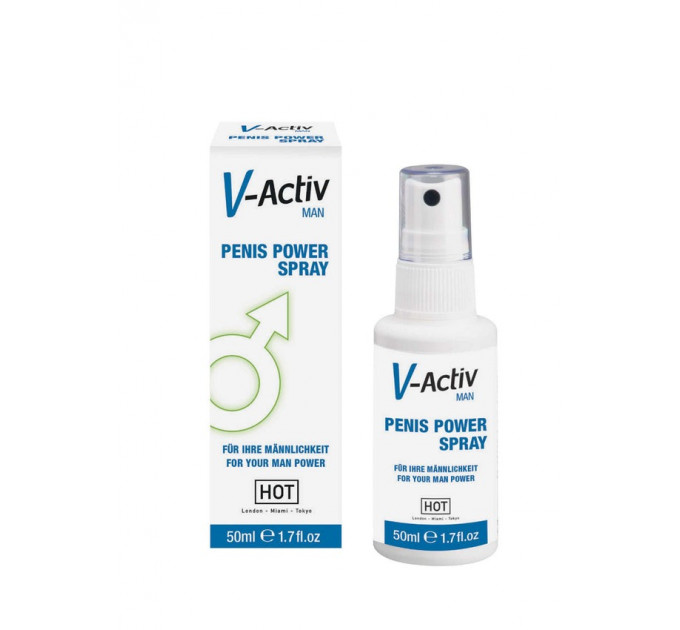 Спрей возбуждающий для мужчин HOT V-Activ, 50 мл