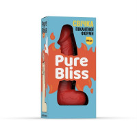 Свеча пикантной формы Pure Bliss BIG Red красная, 18 см