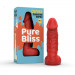 Свічка пікантної форми Pure Bliss BIG Red червона, 18 см