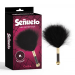 Тиклер на короткой ручке Chisa Senuelo, черный, 15 см