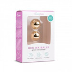 Вагинальные шарики Gold ben wa balls, 22 мм