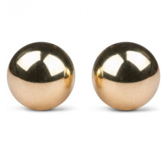 Вагинальные шарики Gold ben wa balls, 22 мм