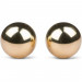 Вагинальные шарики Gold ben wa balls, 22 мм