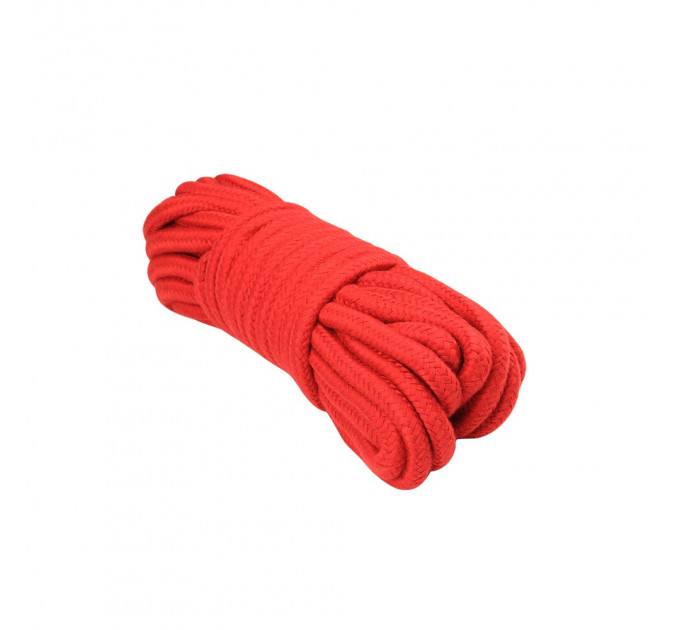 Мотузка для бондажу та шибарі Chisa Behave! Bing Love Rope, червона