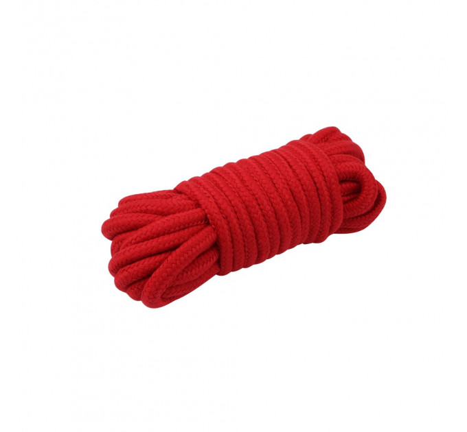 Мотузка для бондажу та шибарі Chisa Behave! Bing Love Rope, червона