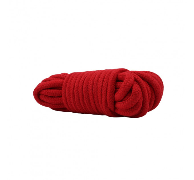 Мотузка для бондажу та шибарі Chisa Behave! Bing Love Rope, червона