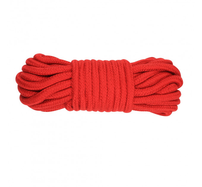 Мотузка для бондажу та шибарі Chisa Behave! Bing Love Rope, червона