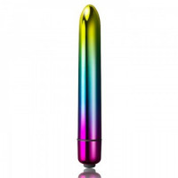 Вибропуля ROCKS-OFF - PRISM VIBRATOR METALLIC RAINBOW