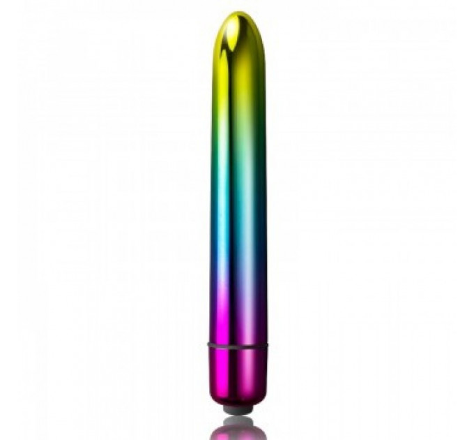 Вибропуля ROCKS-OFF - PRISM VIBRATOR METALLIC RAINBOW