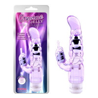 Вибратор-кролик Chisa Crystal Jellie Pleaser
